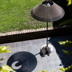 Торшер уличный Saigon Серый / коричневый 2M W100