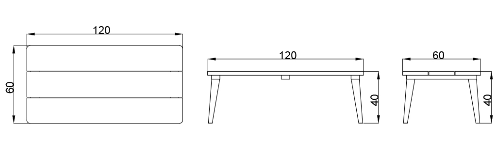Журнальный столик Krabi
