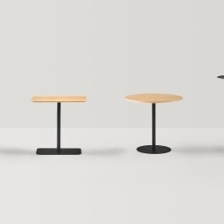 Приставной столик Nume с регулируемой высотой диаметр 50см