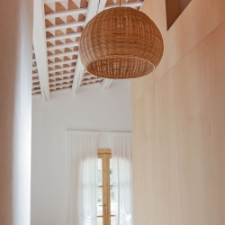 Плафон Deyarina из ротанга с натуральной отделкой Ø 45 см