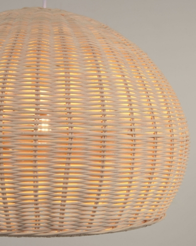 Плафон Deyarina из ротанга с натуральной отделкой Ø 45 см