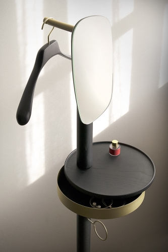 Вешалка-камердинер Nomon GALAN W (черный ясень)