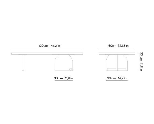 Стол MESAS NOVA 3 Black Ash/Gold