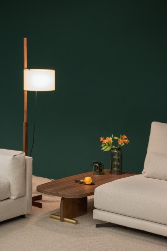 Стол MESAS NOVA 3 Black Ash/Gold