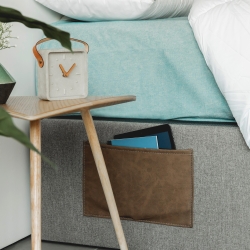 Кровать Matters c ящиком для хранения 140x190 серая