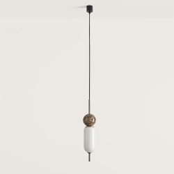 Подвес Anet бронзовый - коричневый мрамор