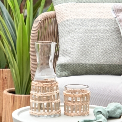 Приставной стол livy каучуковый цемент серый