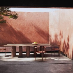 Стол Il Colonnato 280 x140 на 5 ножках деревянный KSA100200