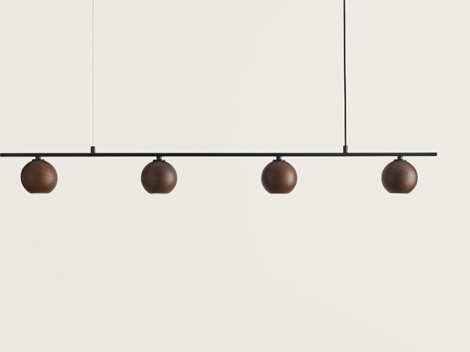 Подвесной светильник Lita 4L орех