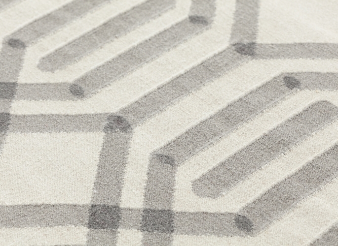 Ковер узкий Duna Grey 100x400