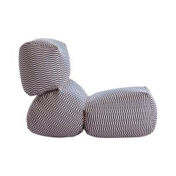 Уличное кресло-пуф Grapy Deco Orange