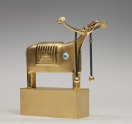 скульптура SMALL BULL IN GOLDEN
