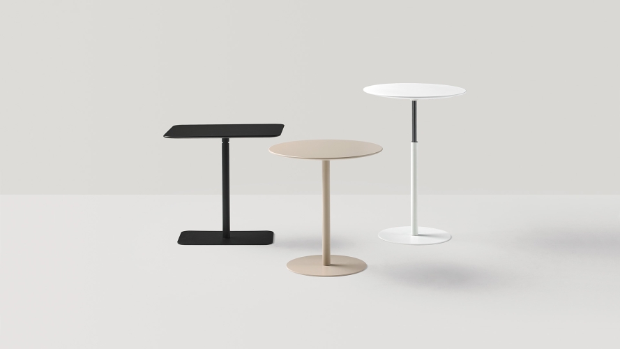 Приставной столик Nume с регулируемой высотой 55x35