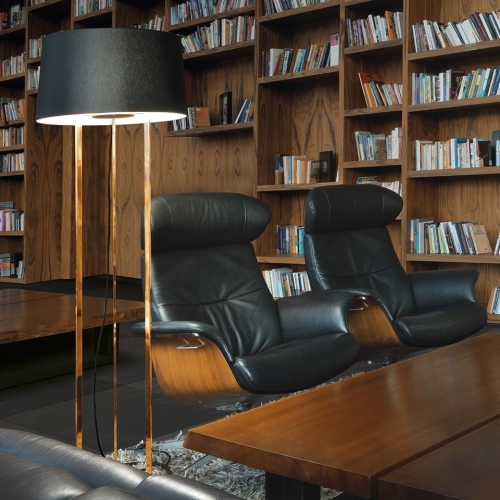 Торшер Premium медный