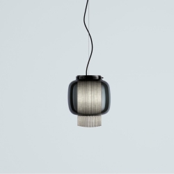 Подвесной светильник Manila T PE черный/серый