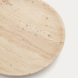 Madlena Маленький бежевый травертиновый поднос