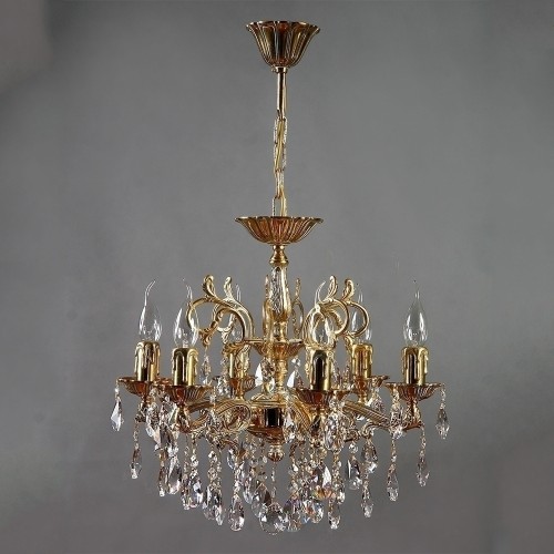 Люстра Leon Ambiente 6L 2128/6 WP Tear Drop