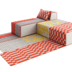 Ковер Bandas Alfombras Orange 180